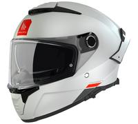 MT Thunder 4 SV Solido Casco Blanco Talla S Blanco S