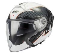 MT Helmets Cosmo SV - Casco Moto Jet Sport con Visor Solar Retráctil, Pantalla de Extracción Rápida Patentada, Interior Lavable y Preparado para Intercomunicador UCS | Homologado ECE 22.06 & DOT