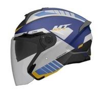 MT Helmets Cosmo SV - Casco Moto Jet Sport con Visor Solar Retráctil, Pantalla de Extracción Rápida Patentada, Interior Lavable y Preparado para Intercomunicador UCS | Homologado ECE 22.06 & DOT