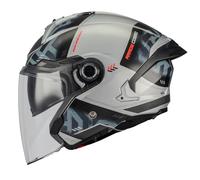 MT Helmets Cosmo SV - Casco Moto Jet Sport con Visor Solar Retráctil, Pantalla de Extracción Rápida Patentada, Interior Lavable y Preparado para Intercomunicador UCS | Homologado ECE 22.06 & DOT