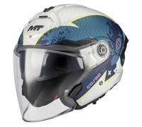 MT Helmets Cosmo SV - Casco Moto Jet Sport con Visor Solar Retráctil, Pantalla de Extracción Rápida Patentada, Interior Lavable y Preparado para Intercomunicador UCS | Homologado ECE 22.06 & DOT