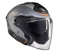 MT Helmets Cosmo SV - Casco Moto Jet Sport con Visor Solar Retráctil, Pantalla de Extracción Rápida Patentada, Interior Lavable y Preparado para Intercomunicador UCS | Homologado ECE 22.06 & DOT