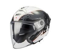 MT Helmets Cosmo SV - Casco Moto Jet Sport con Visor Solar Retráctil, Pantalla de Extracción Rápida Patentada, Interior Lavable y Preparado para Intercomunicador UCS | Homologado ECE 22.06 & DOT