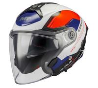 MT Helmets Cosmo SV - Casco Moto Jet Sport con Visor Solar Retráctil, Pantalla de Extracción Rápida Patentada, Interior Lavable y Preparado para Intercomunicador UCS | Homologado ECE 22.06 & DOT