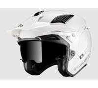 MT HELMETS District SV S - Casco Moto Trial o Urbano con Visor Solar Retráctil, Interior Lavable, Diseño Off Road y Gran Ventilación | Homologado ECE 22.06 & DOT