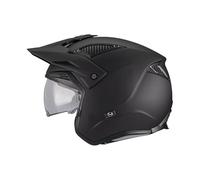 MT Helmets District SV S - Casco Moto Trial o Urbano con Visor Solar Retráctil, Interior Lavable, Diseño Off Road y Gran Ventilación | Homologado ECE 22.06 & DOT