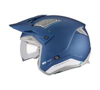 MT Helmets District SV S - Casco Moto Trial o Urbano con Visor Solar Retráctil, Interior Lavable, Diseño Off Road y Gran Ventilación | Homologado ECE 22.06 & DOT