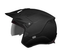 MT Helmets District SV S - Casco Moto Trial o Urbano con Visor Solar Retráctil, Interior Lavable, Diseño Off Road y Gran Ventilación | Homologado ECE 22.06 & DOT