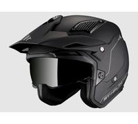 MT Helmets District SV S - Casco Moto Trial o Urbano con Visor Solar Retráctil, Interior Lavable, Diseño Off Road y Gran Ventilación | Homologado ECE 22.06 & DOT