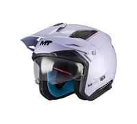 MT Helmets District SV S - Casco Moto Trial o Urbano con Visor Solar Retráctil, Interior Lavable, Diseño Off Road y Gran Ventilación | Homologado ECE 22.06 & DOT