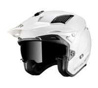 MT HELMETS District SV S - Casco Moto Trial o Urbano con Visor Solar Retráctil, Interior Lavable, Diseño Off Road y Gran Ventilación | Homologado ECE 22.06 & DOT