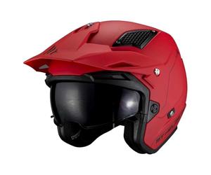 MT Helmets District SV S - Casco Moto Trial o Urbano con Visor Solar Retráctil, Interior Lavable, Diseño Off Road y Gran Ventilación | Homologado ECE 22.06 & DOT