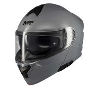 MT Helmets Genesis SV - Casco Moto Modular con Visor Solar Retráctil, Calota HIRP, Pantalla Antivaho y Preparado para Intercomunicador | Homologado ECE 22.06 & DOT