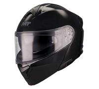MT Helmets Genesis SV - Casco Moto Modular con Visor Solar Retráctil, Calota HIRP, Pantalla Antivaho y Preparado para Intercomunicador | Homologado ECE 22.06 & DOT
