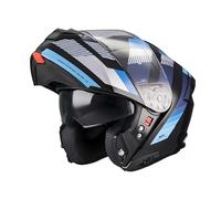 MT Helmets Genesis SV - Casco Moto Modular con Visor Solar Retráctil, Calota HIRP, Pantalla Antivaho y Preparado para Intercomunicador | Homologado ECE 22.06 & DOT