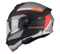 MT Helmets Genesis SV - Casco Moto Modular con Visor Solar Retráctil, Calota HIRP, Pantalla Antivaho y Preparado para Intercomunicador | Homologado ECE 22.06 & DOT