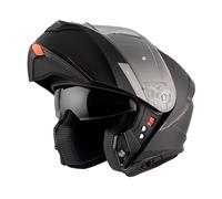 MT Helmets Genesis SV - Casco Moto Modular con Visor Solar Retráctil, Calota HIRP, Pantalla Antivaho y Preparado para Intercomunicador | Homologado ECE 22.06 & DOT