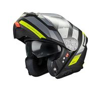 MT Helmets Genesis SV - Casco Moto Modular con Visor Solar Retráctil, Calota HIRP, Pantalla Antivaho y Preparado para Intercomunicador | Homologado ECE 22.06 & DOT