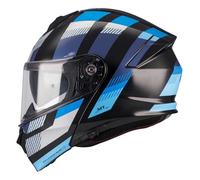 MT Helmets Genesis SV - Casco Moto Modular con Visor Solar Retráctil, Calota HIRP, Pantalla Antivaho y Preparado para Intercomunicador | Homologado ECE 22.06 & DOT