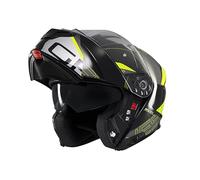 MT Helmets Genesis SV - Casco Moto Modular con Visor Solar Retráctil, Calota HIRP, Pantalla Antivaho y Preparado para Intercomunicador | Homologado ECE 22.06 & DOT