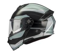 MT Helmets Genesis SV - Casco Moto Modular con Visor Solar Retráctil, Calota HIRP, Pantalla Antivaho y Preparado para Intercomunicador | Homologado ECE 22.06 & DOT