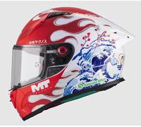 MT Helmets KRE+ S - Casco Moto Integral de Competición en Fibra de Carbono con Pantalla MT-V-29, Cierre Doble D, EPS Multidensidad y Homologación FIM/ECE 22.06 / DOT