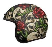 MT Helmets Le Mans 2 SV - Casco Moto Jet Vintage con Detalles en Cuero, Visor Solar Retráctil Full Vision, Interior Lavable y Calota HIRP | Homologado ECE 22.06 & DOT