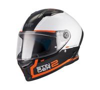MT Helmets Stinger 2 - Casco Moto Integral Deportivo con Pantalla Antivaho Compatible con Pinlock, Visor Solar Full Vision, Interior Lavable y Calota HIRP | Homologado ECE 22.06 & DOT