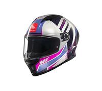 MT Helmets Stinger 2 - Casco Moto Integral Deportivo con Pantalla Antivaho Compatible con Pinlock, Visor Solar Full Vision, Interior Lavable y Calota HIRP | Homologado ECE 22.06 & DOT