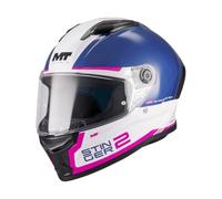 MT Helmets Stinger 2 - Casco Moto Integral Deportivo con Pantalla Antivaho Compatible con Pinlock, Visor Solar Full Vision, Interior Lavable y Calota HIRP | Homologado ECE 22.06 & DOT