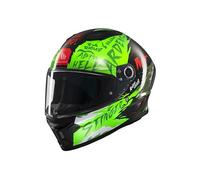 MT Helmets Stinger 2 - Casco Moto Integral Deportivo con Pantalla Antivaho Compatible con Pinlock, Visor Solar Full Vision, Interior Lavable y Calota HIRP | Homologado ECE 22.06 & DOT