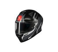 MT Helmets Stinger 2 - Casco Moto Integral Deportivo con Pantalla Antivaho Compatible con Pinlock, Visor Solar Full Vision, Interior Lavable y Calota HIRP | Homologado ECE 22.06 & DOT