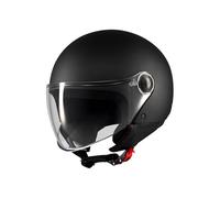 MT Helmets Street S - Casco Moto Jet con Calota HIRP, Pantalla con Sistema MT-QVSS y Cierre Micrométrico | Homologado ECE 22.06 & DOT