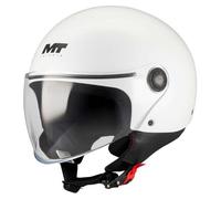 MT Helmets Street S - Casco Moto Jet con Calota HIRP, Pantalla con Sistema MT-QVSS y Cierre Micrométrico | Homologado ECE 22.06 & DOT