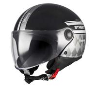 Casco Street S Runway B5 Rojo/ Negro Brillo Mt Helmets