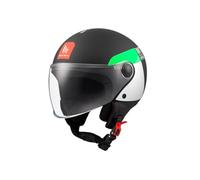 MT HELMETS Street S - Casco Moto Jet con Calota HIRP, Pantalla con Sistema MT-QVSS y Cierre Micrométrico | Homologado ECE 22.06 & DOT
