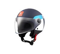 MT Helmets Street S - Casco Moto Jet con Calota HIRP, Pantalla con Sistema MT-QVSS y Cierre Micrométrico | Homologado ECE 22.06 & DOT