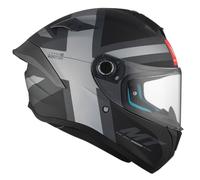 MT Helmets Targo S Britain C2 Gris Mate - Casco de Moto Integral Homologado 22.06