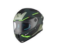 MT HELMETS Targo S - Casco Moto Integral con Visor Solar Full Vision, Pantalla Compatible con Pinlock, Interior Lavable y Cierre Micrométrico | Calota HIRP | Homologado ECE 22.06 & DOT
