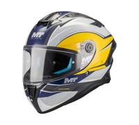 MT Helmets Targo S - Casco Moto Integral con Visor Solar Full Vision, Pantalla Compatible con Pinlock, Interior Lavable y Cierre Micrométrico | Calota HIRP | Homologado ECE 22.06 & DOT