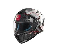 MT HELMETS Targo S - Casco Moto Integral con Visor Solar Full Vision, Pantalla Compatible con Pinlock, Interior Lavable y Cierre Micrométrico | Calota HIRP | Homologado ECE 22.06 & DOT