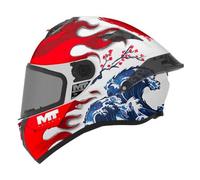 MT HELMETS Targo S - Casco Moto Integral con Visor Solar Full Vision, Pantalla Compatible con Pinlock, Interior Lavable y Cierre Micrométrico | Calota HIRP | Homologado ECE 22.06 & DOT