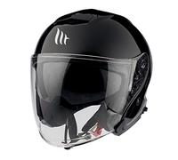 MT Helmets THUNDER 3 SV JET SOLID A1 GLOSS BLACK S