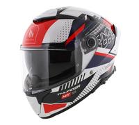Mt Casco Moto Casco Thunder 4 Sv Luminence Azul/rojo/blanco M Azul/rojo/blanco M