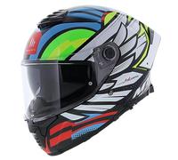 MT Helmets Thunder 4 SV - Casco Moto Integral con Visor Solar Full Vision, Pantalla Antivaho Compatible con Pinlock, Interior Lavable y Calota HIRP | Homologado ECE 22.06 & DOT