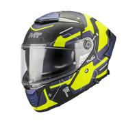 MT Helmets Thunder 4 SV - Casco Moto Integral con Visor Solar Full Vision, Pantalla Antivaho Compatible con Pinlock, Interior Lavable y Calota HIRP | Homologado ECE 22.06 & DOT