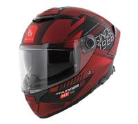 MT Helmets Thunder 4 SV - Casco Moto Integral con Visor Solar Full Vision, Pantalla Antivaho Compatible con Pinlock, Interior Lavable y Calota HIRP | Homologado ECE 22.06 & DOT