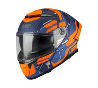MT Helmets Thunder 4 SV - Casco Moto Integral con Visor Solar Full Vision, Pantalla Antivaho Compatible con Pinlock, Interior Lavable y Calota HIRP | Homologado ECE 22.06 & DOT