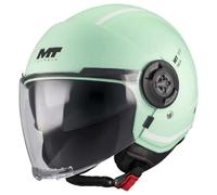 MT HELMETS Viale SV S - Casco Moto Jet Urbano con Visor Solar Retráctil, Interior Lavable, Pantalla Larga y Calota HIRP | Homologado ECE 22.06 & DOT