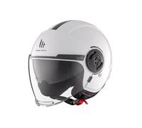 MT Helmets Viale SV S - Casco Moto Jet Urbano con Visor Solar Retráctil, Interior Lavable, Pantalla Larga y Calota HIRP | Homologado ECE 22.06 & DOT